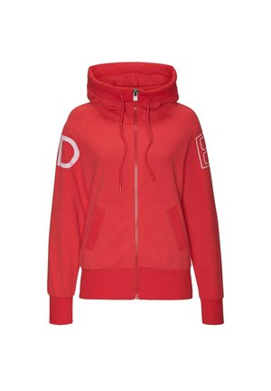 Elbsand, ELBSAND KAPUZENSWEATJACKE KINEA - Zip-up sweatshirt - rot