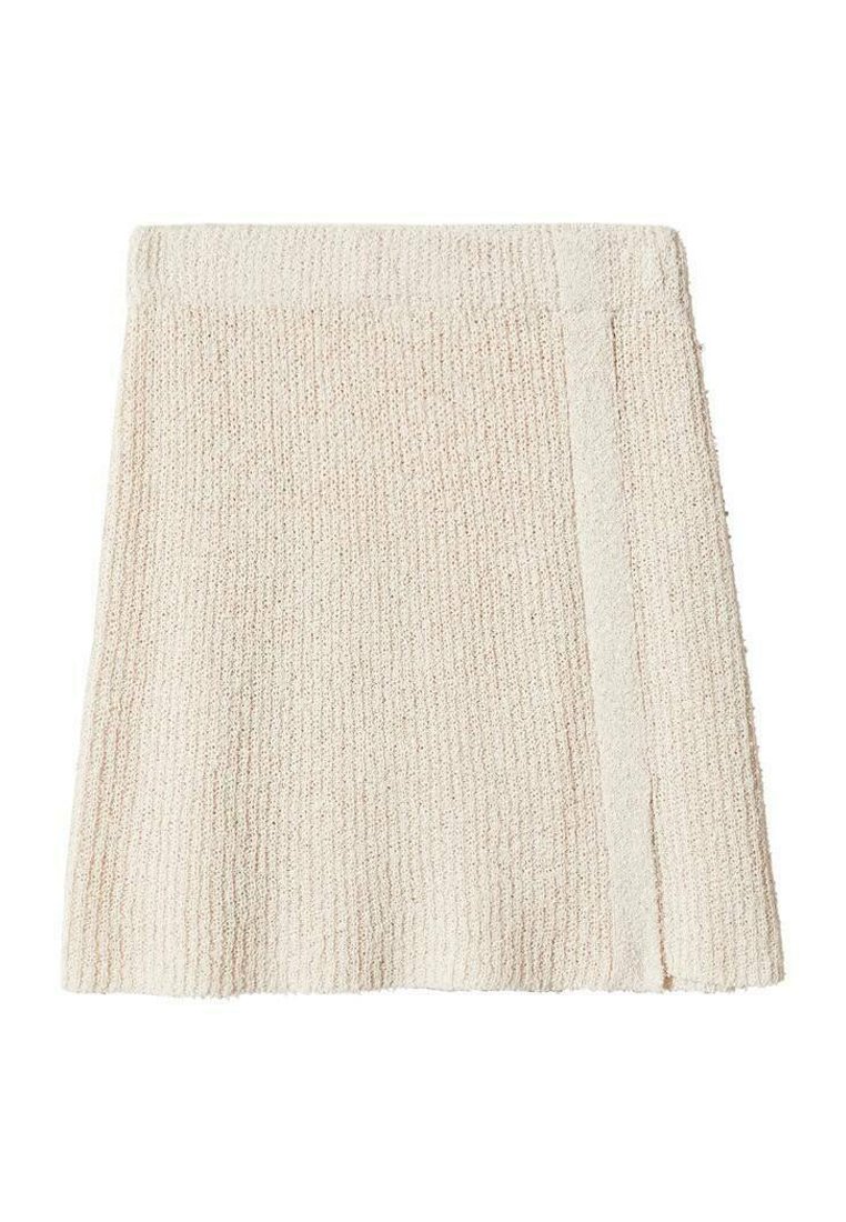 Mango Minirok zandkleur Mango Minirok zandkleur