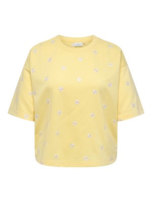 ONLY Carmakoma CARLUNA - T-shirts print - sunlight