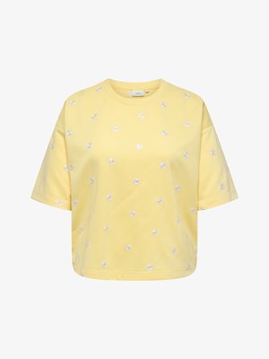 ONLY Carmakoma CARLUNA - T-shirts print - sunlight