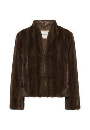 Cream, CRFRANIA FUR - Veste d'hiver - brown fur