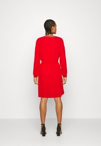 Vero Moda VMLYRA V NECK DRESS - Vestido de dia - goji berry
