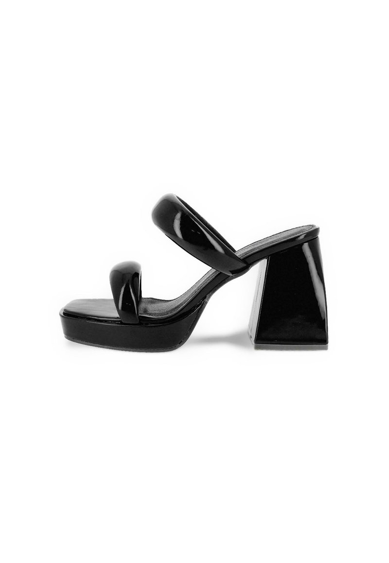 Blogger Mules de tacón - black