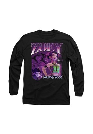 K-POP DEMON HUNTERS - HUNTRIX ZOEY BOOTLEG - Langarmshirt - black