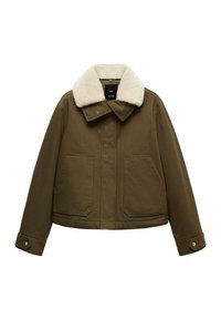 Mango Overgangsjakke - khaki