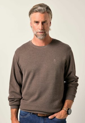 Sweatshirt - coffee