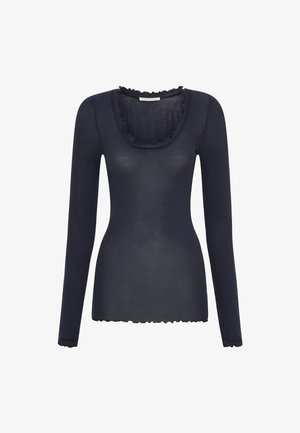Seamless Basic, ROMANCE - Pikkade varrukatega topp - midnight