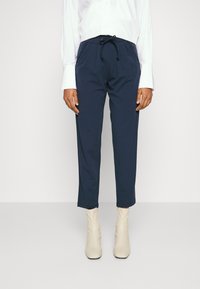 JDY JDYCATIA NEW ANKLE PANT - Calças - black iris