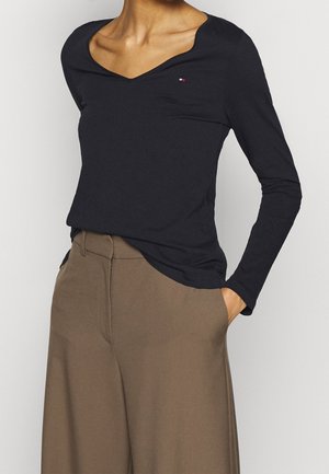 Top s dlouhým rukávem - dark blue
