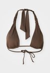 COLLECTIVE MULTI FIT LONGLINE TRI - Bikinitopp - dark chocolate