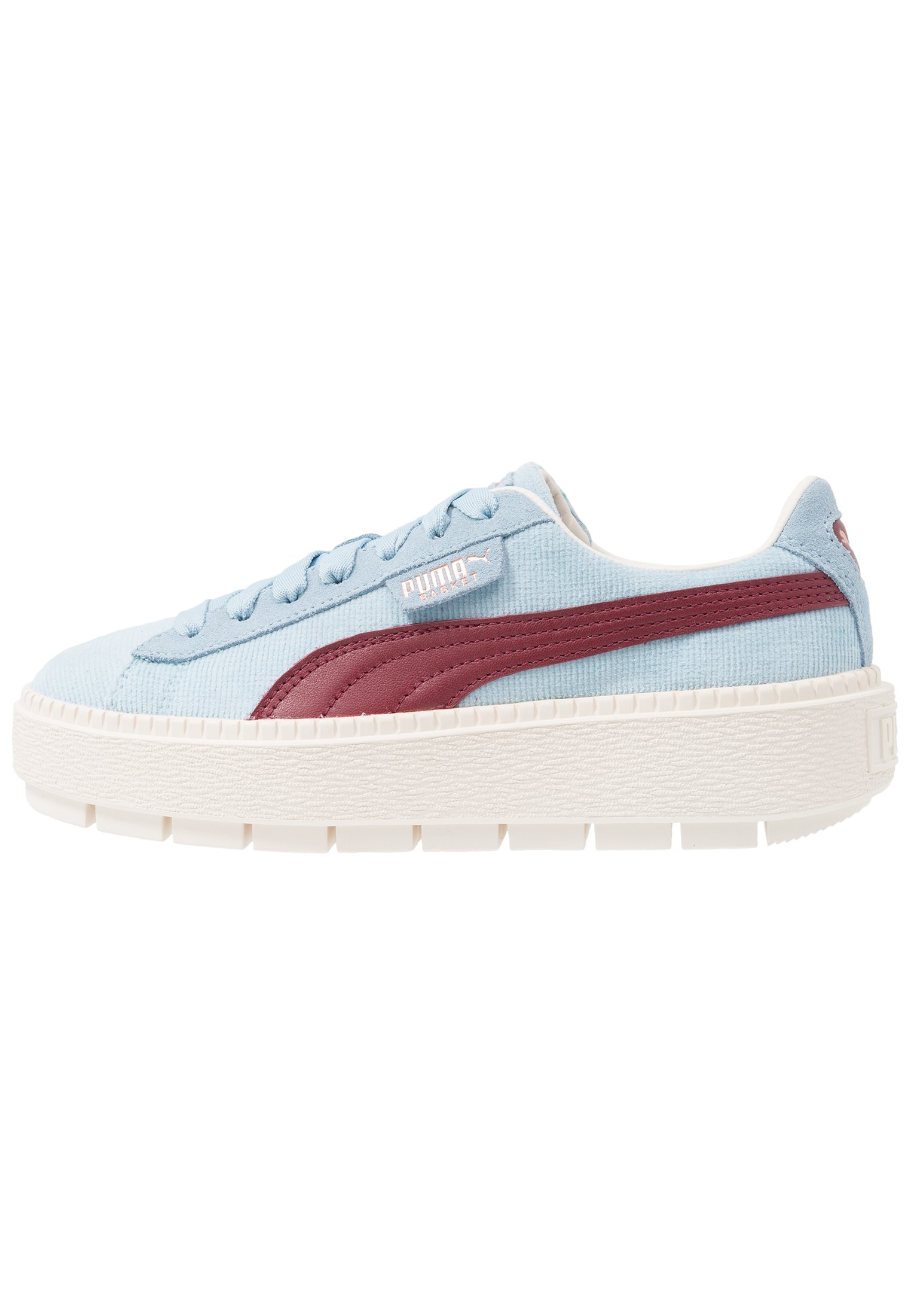 puma platform hellblau