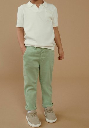 Next, Pantalon classique - green