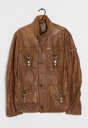Peuterey Faux leather jacket - brown