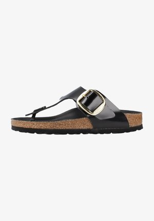 Birkenstock GIZEH PAT - Sandaler - noir