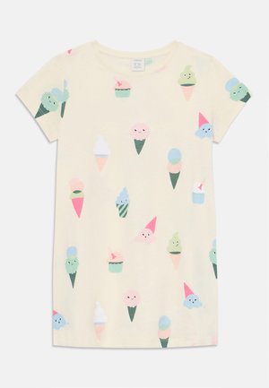 Jersey dress - white