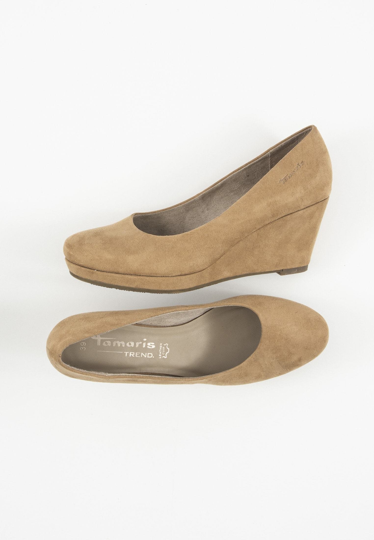 Tamaris Sleehakken - beige/Beige - Zalando.be