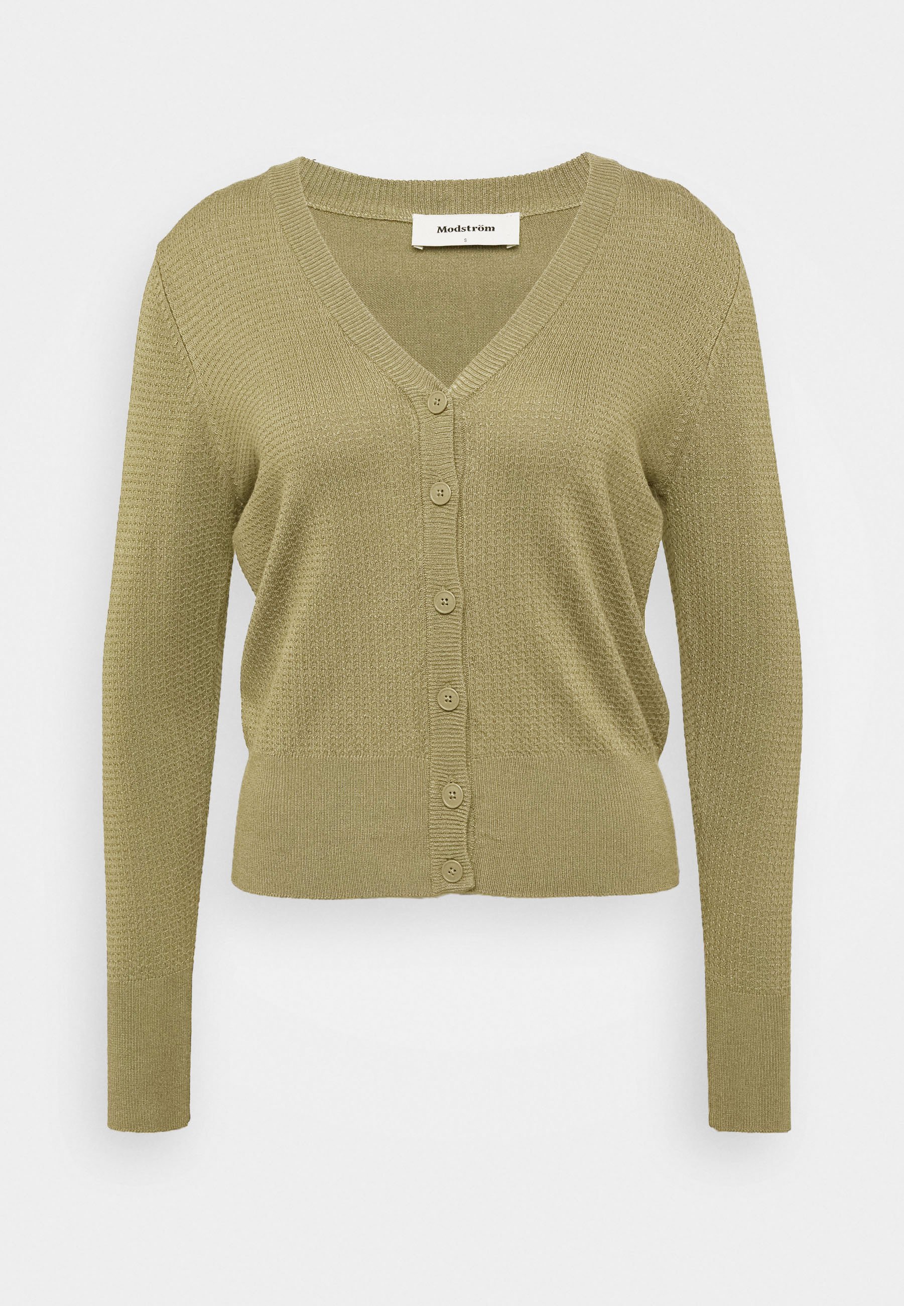 Modström EDDIE CARDIGAN Cardigan light khaki Zalando.no Modström EDDIE CARDIGAN - Cardigan - light khaki