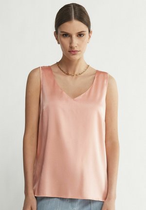 Blus - hellrosa light peach pink