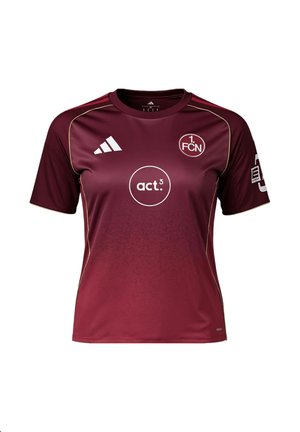 1 FC NÜRNBERG TRIKOT 3RD 2025/2026 CLUBFRAUEN - Squadra - rot