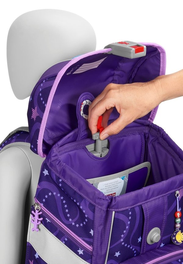 2 IN 1 PLUS PEGASUS EMILY – Schulranzen Set – lila
