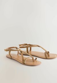 Next Infradito - tan brown leather