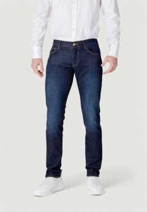 Jean slim - dark blue denim