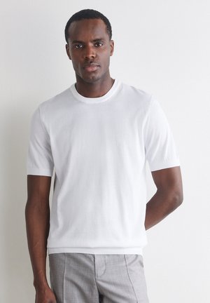 Falconeri ROUND-NECK - T-shirts basic - white