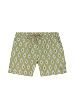 Scalpers, SCALPERS GEOMETRIC SWIMSUIT - Shorts da mare - lime