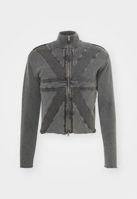 UNION JACK LUCID UNISEX - Strickjacke - grey