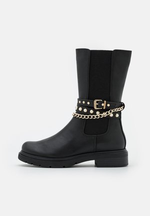 Cowboy- / bikerstøvlette - black