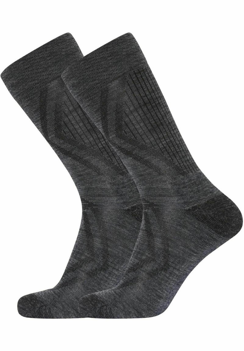 Dovre 2-PACK FROTTÉ - Sportsocken - darkgrey