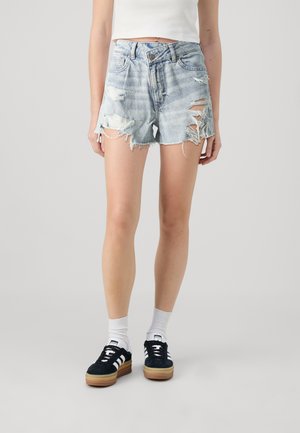 American Eagle MOM  - Lühikesed teksad - faded light
