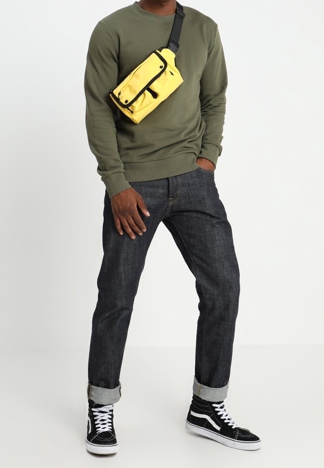 Topman Bum bag - yellow - (Pre-owned) - Zalando
