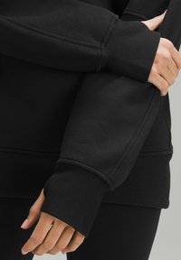 lululemon SCUBA OVERSIZED FUNNEL NECK HALF-ZIP - Sweatshirt - black