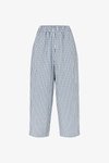FLOWER PANTS - Hlače - blue