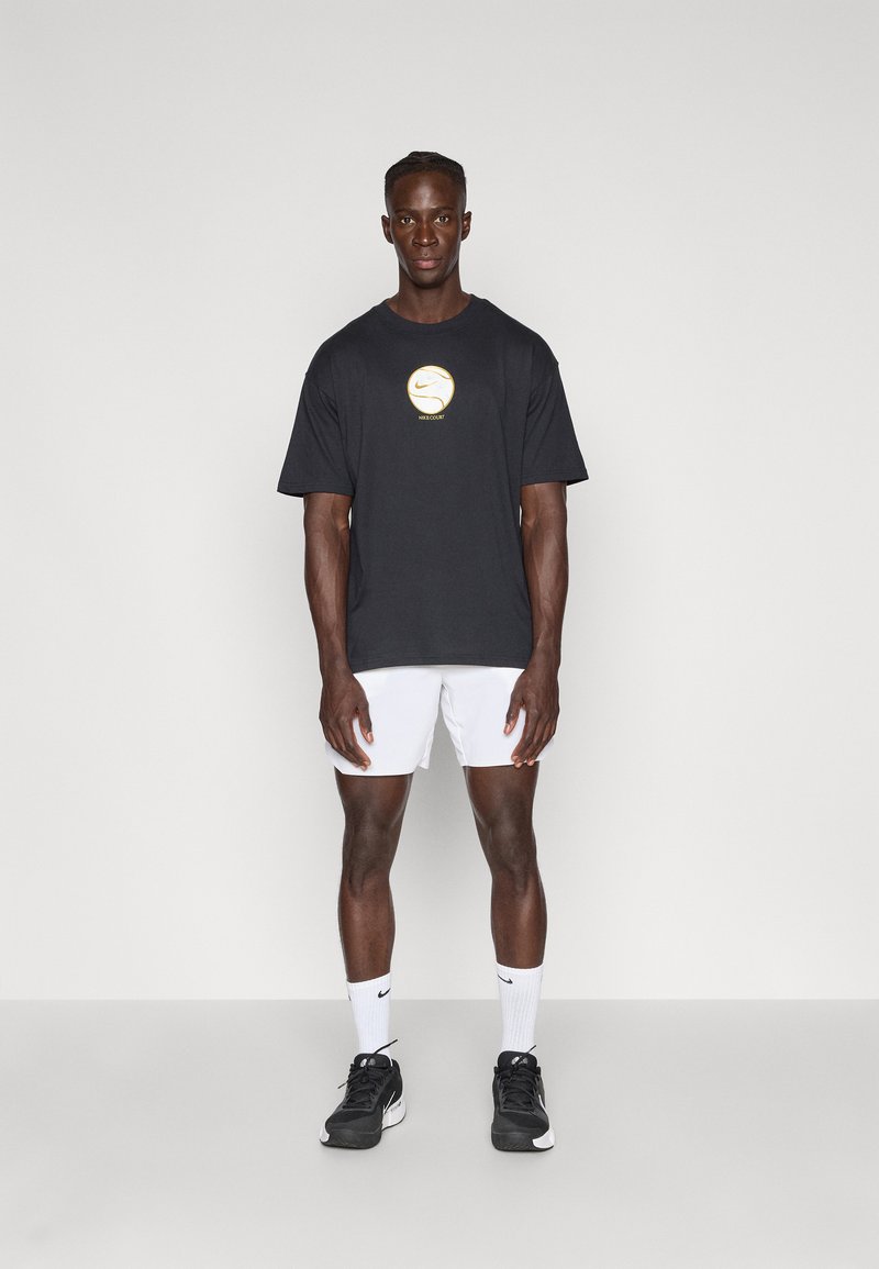 Nike Performance NIKECOURT TEE MAX90 SHANGHAI MASTERS - Sportovní tričko - black