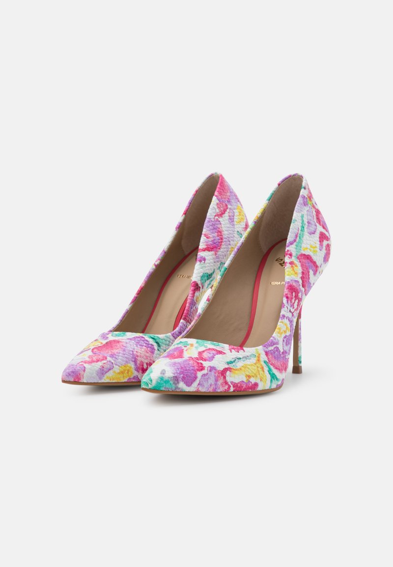 Damen Pumps | San Marina GALICIA High Heel Pumps blanc/multi/mehrfarbig - CE43205 Damen Pumps | San Marina GALICIA High Heel Pumps blanc/multi/mehrfarbig - CE43205