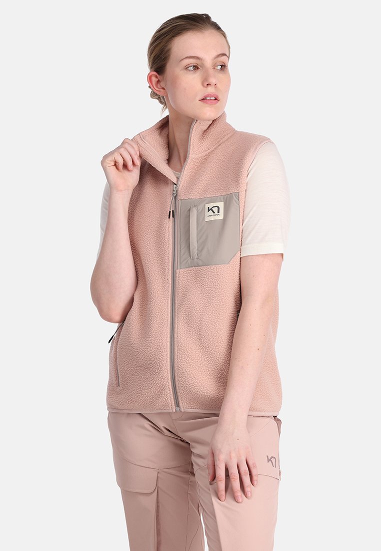 Kari Traa Bodywarmer donkerroze Kari Traa Bodywarmer donkerroze
