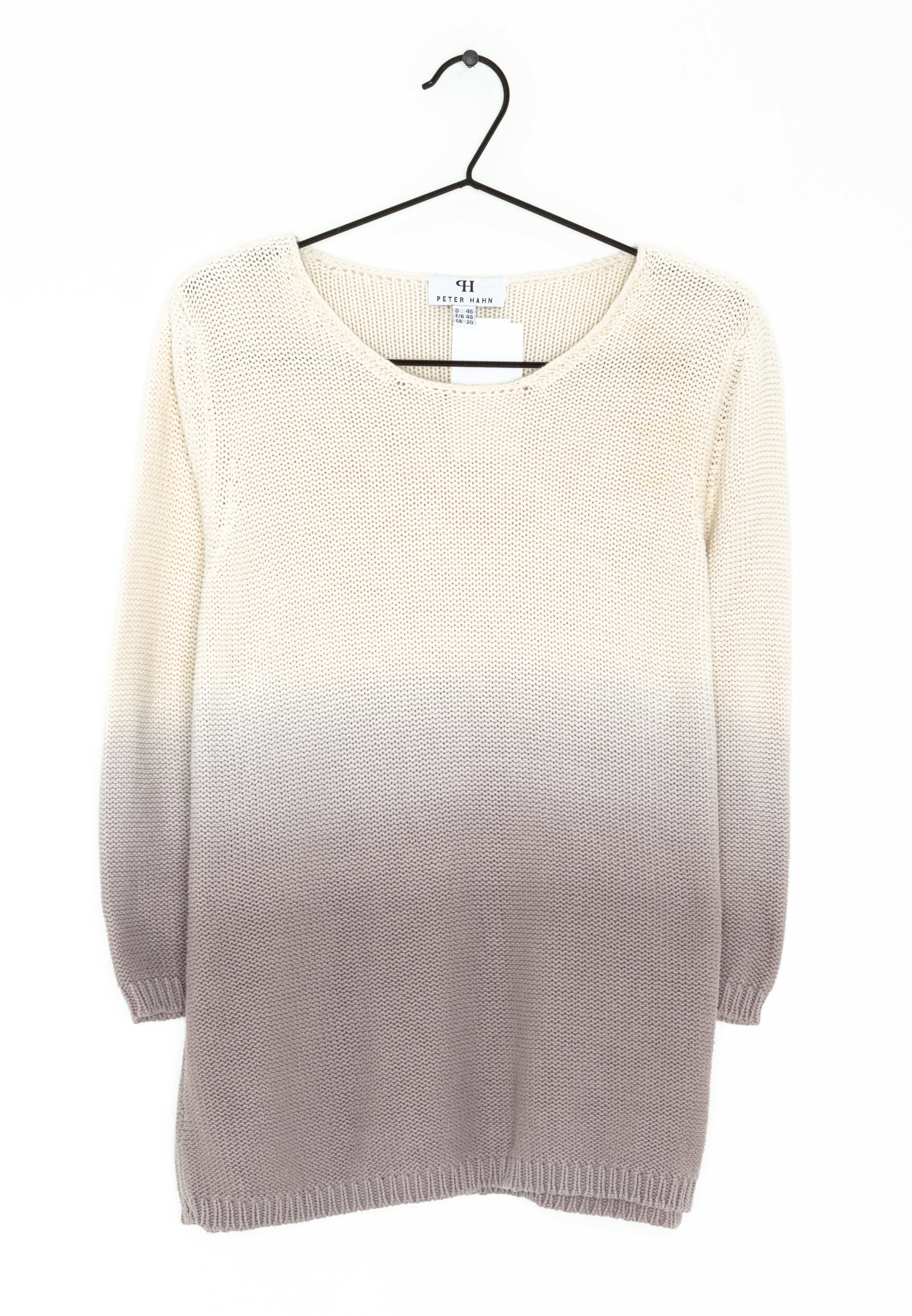 PETER HAHN Trui - white/wit - (Pre-owned) - Zalando.nl
