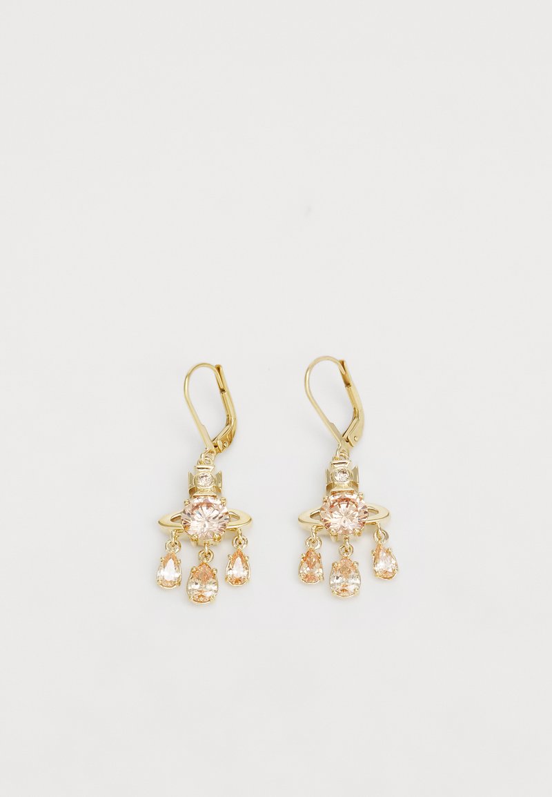 Vivienne Westwood JOAQUINA EARRINGS - Boucles d'oreilles - gold-coloured/champagne