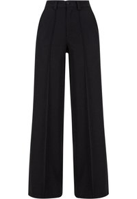 WIDE - Auduma bikses - black