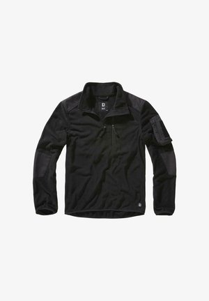 Brandit TROYER RIPSTOP - Fliisjakk - black