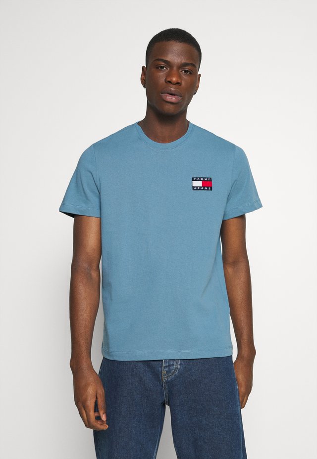 BADGE TEE  - T-shirt basique - vintage denim