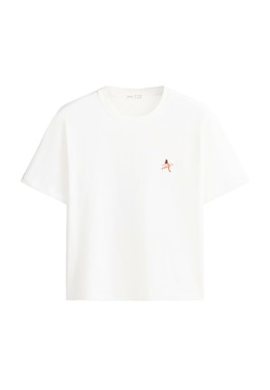 OYSHO, T-shirt imprimé - white