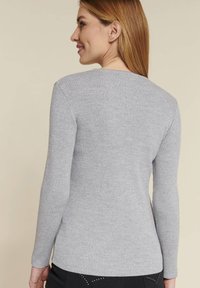 Damart COL ROND  - Pullover - gris chiné