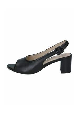 Caprice PUMPS - Peep-toes - black nappa