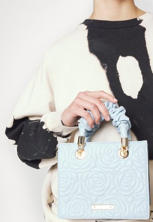 ROSELLA - Handbag - light blue with light gold-coloured