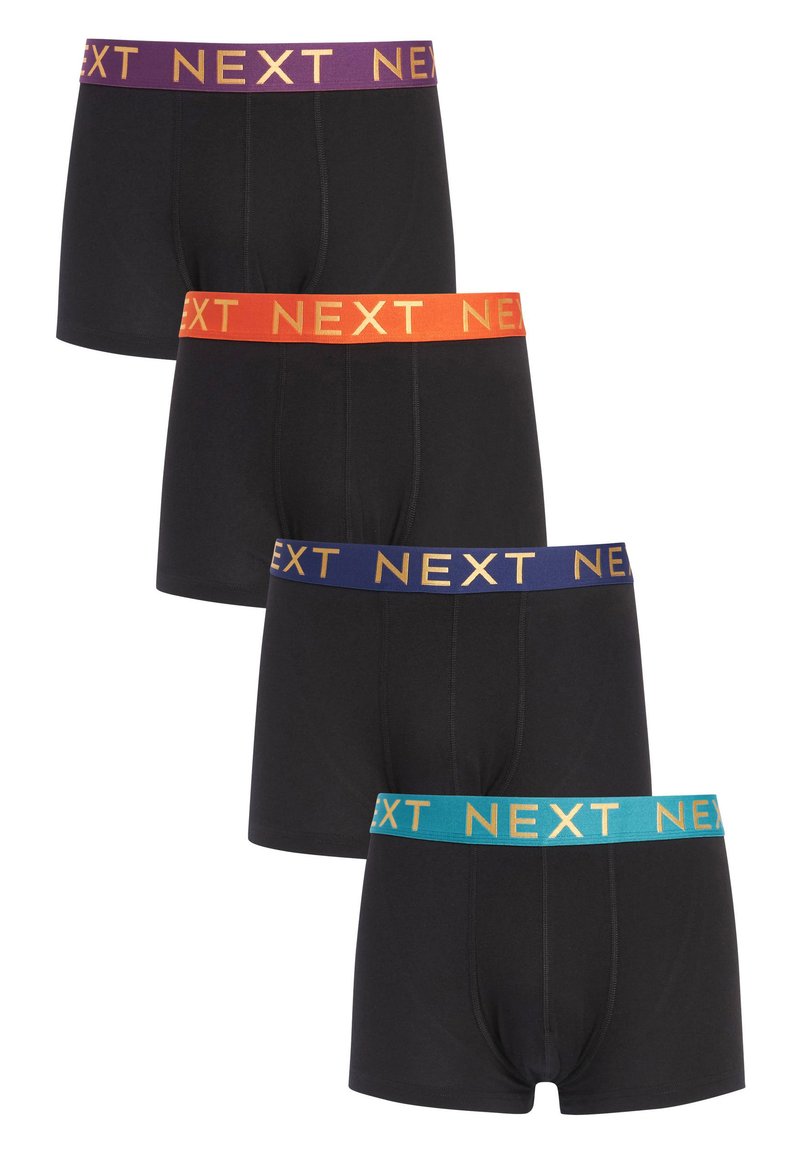 Next 4 PACK - Trumpikės - black rich colour waistband