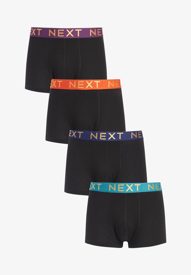 Next 4 PACK - Trumpikės - black rich colour waistband