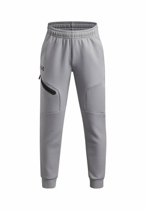 BOTTOMS UA B UNSTOPPABLE FLC JOGGER - Jogginghose - mod gray